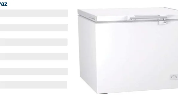 Senox Blok Kapılı Derin Dondurucu Beyaz
