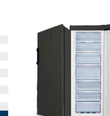 Senox 7301 NF Fanlı 7 Çekmeceli Derin Dondurucu (Siyah / Gri)