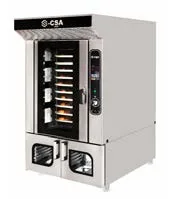 CSA Elektrikli Dönerli Fırın 40x60 10 Tepsi Taş Duvarlı