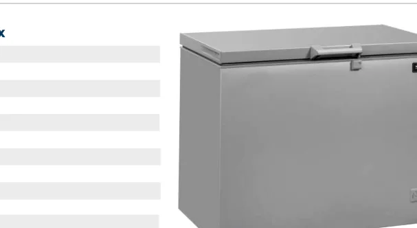 Senox Blok Kapılı Derin Dondurucu Inox