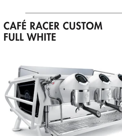SANREMO Café Racer Custom Full White Espresso Makinesi