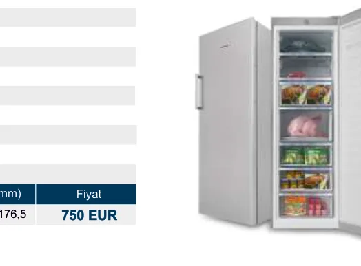 Senox 7300 Statik 7 Çekmeceli Derin Dondurucu