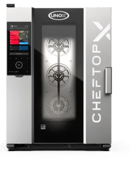 UNOX ChefTop-X Digital.ID 10 GN 1/1 Kombi Fırın
