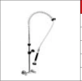CSA Duvardan Çıkışlı Su Spreyi