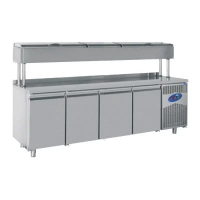 CSA Raised Make-Up Refrigerator 4-Door