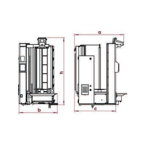 Endüstriyel Elektrikli Döner Robotu - ADR-C1-4G-GK