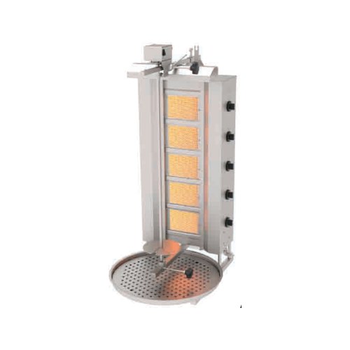 Endüstriyel Gazlı Döner Makinesi - ADG-3 U