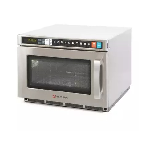 Sammic MO-1817S 17 Litre Mikrodalga Fırın, 1800 W, Çift Magnetron, SCAN&GO, 5120049